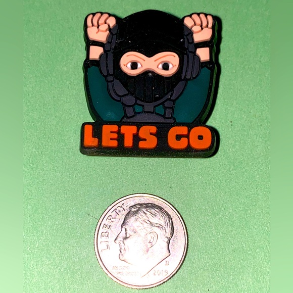 (10 for $15) Fortnite Croc Shoe Charms - Picture 1 of 2